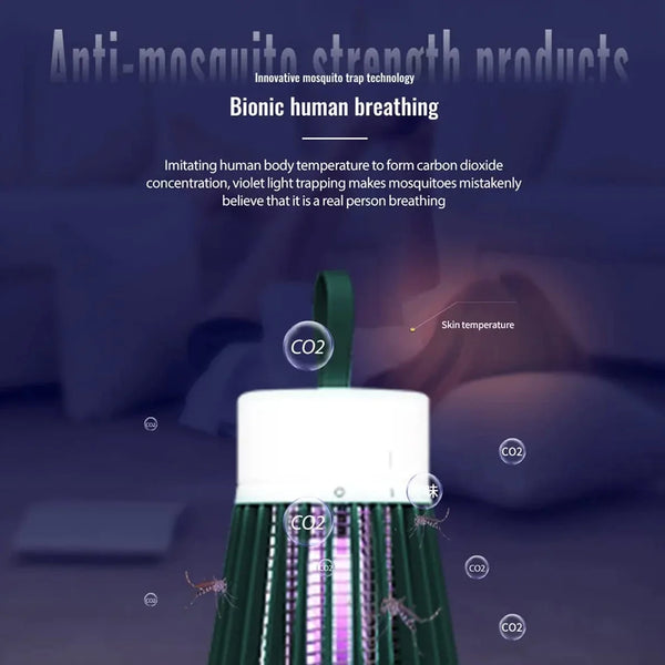 Mosquito Killer Lamp USB Powered For Home & Outdoor