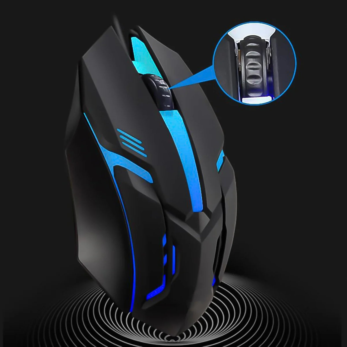 Weird Optical Mouse – Comfortable & Precise Tracking